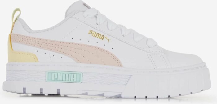 Puma Mayze Pastel Blanc/bleu/rose