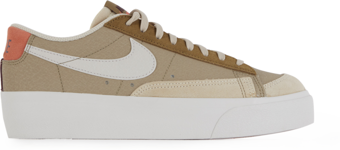 Nike Blazer Low Platform Beige/marron/rose