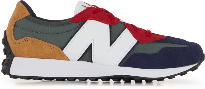 New Balance 327 Kaki/bleu/rouge