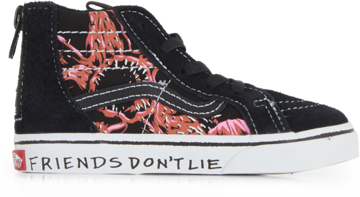 Vans Sk8-hi Zip Stranger Things Noir/rouge