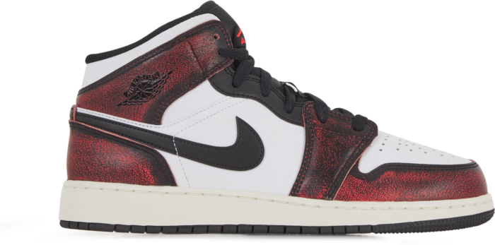 Jordan Air Jordan 1 Mid Blanc/rouge