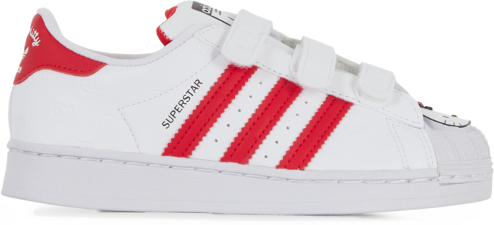 Adidas Originals Superstar Cf Hello Kitty Blanc/rouge