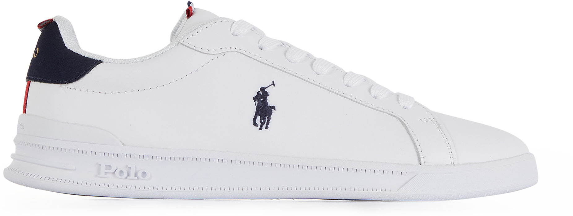Polo Ralph Lauren Heritage Court Tape Blanc/marine/rouge
