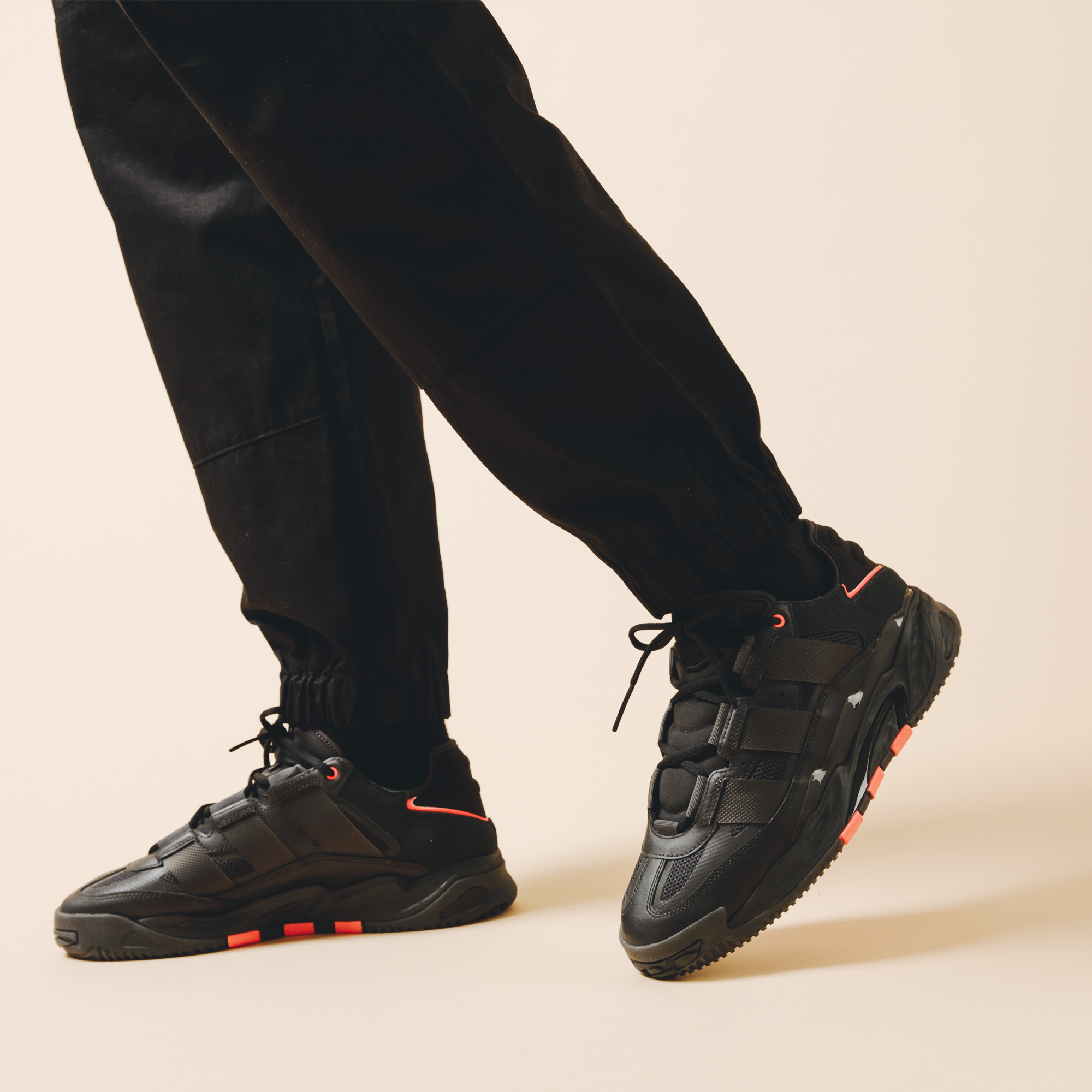 Adidas Originals Niteball Noir/anthracite/rouge