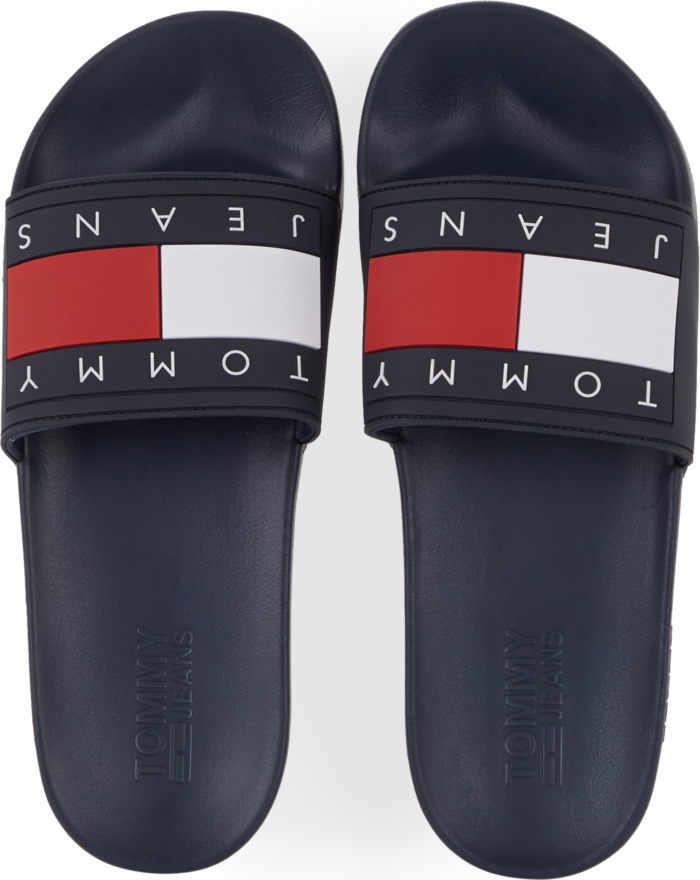 Tommy Jeans Flag Pool Slide Marine