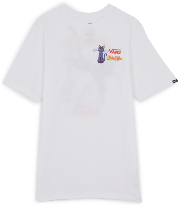 Vans Tee-shirt Mc Sailor Moon Blanc