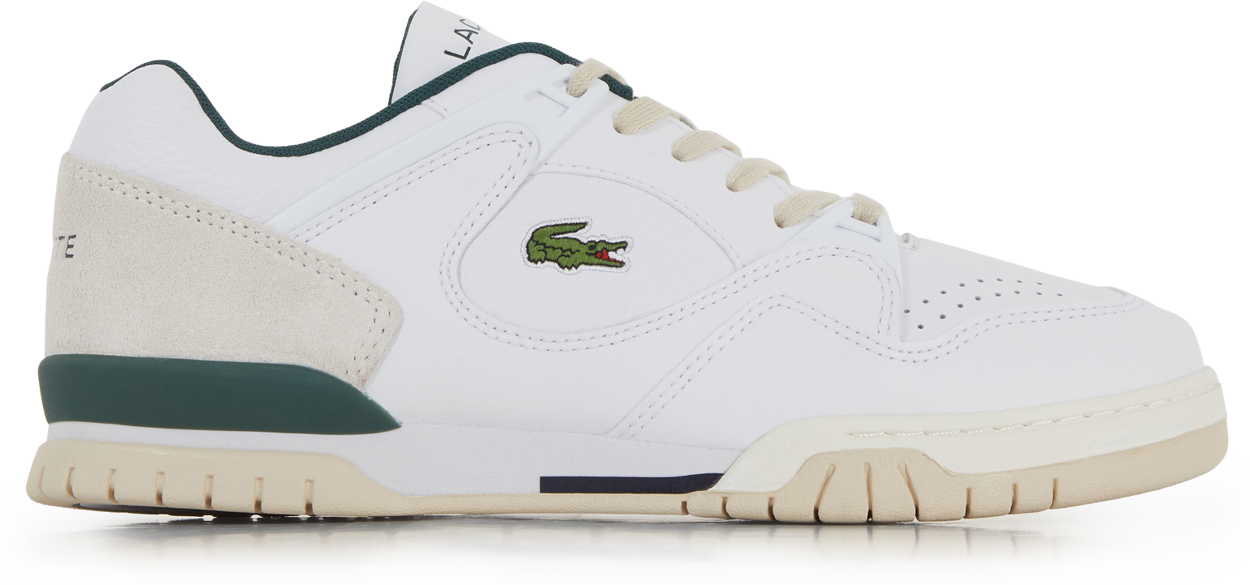 Lacoste Court Point Blanc/vert