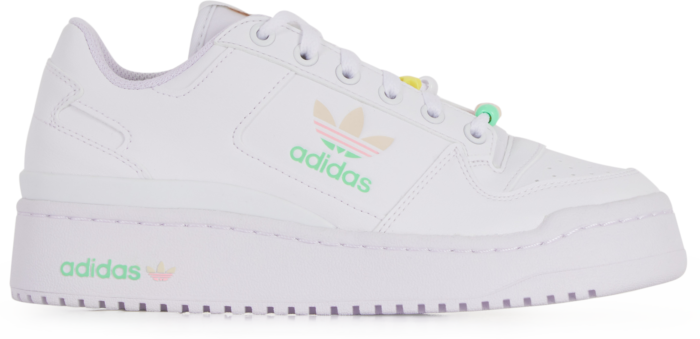 adidas forum bold blanche et rose