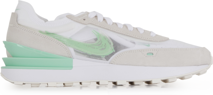 Nike Waffle One Scribble Blanc/vert