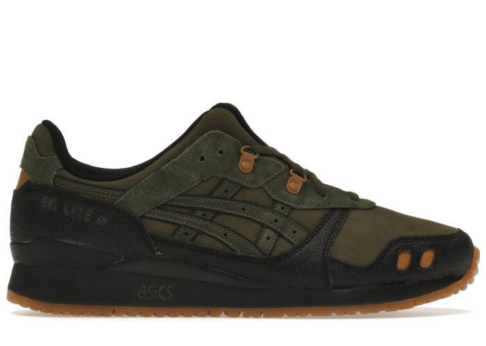 ASICS Gel-Lyte III Olive Canvas Black