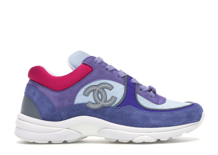 Chanel Low Top Trainer CC Ivory Blue (W)