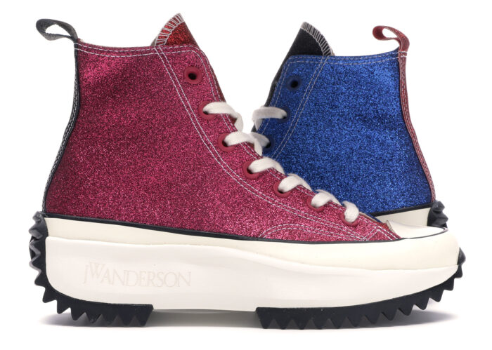 Converse Run Star Hike Hi JW Anderson Glitter