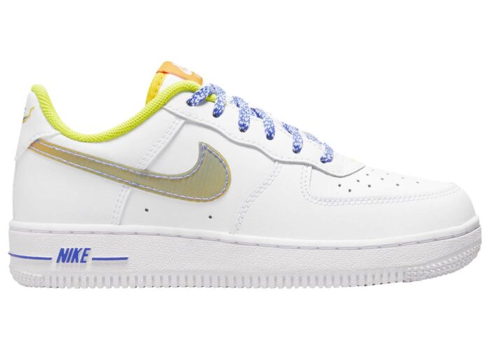 Nike Air Force 1 Low LV8 White Multi (PS)