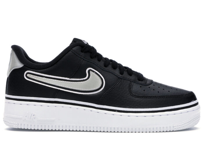 Nike Air Force 1 Low Sport NBA Black White