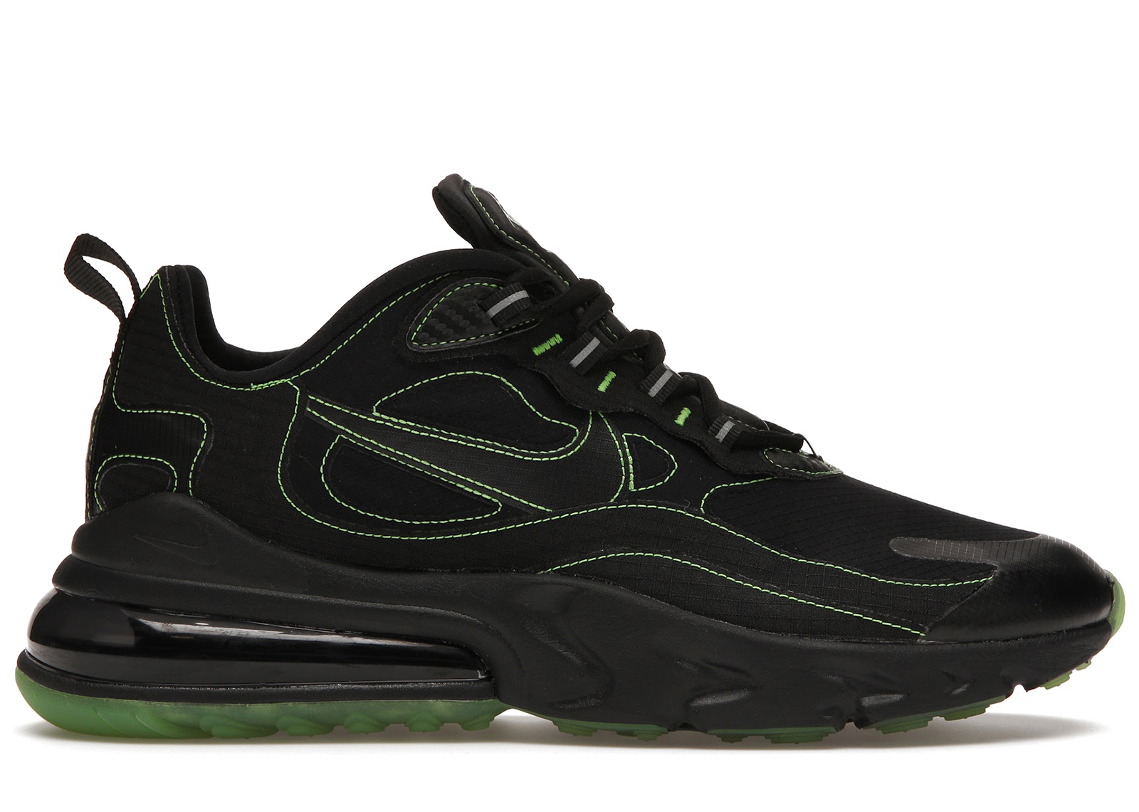 Nike Air Max 270 React Black Electric Green CQ6549 001