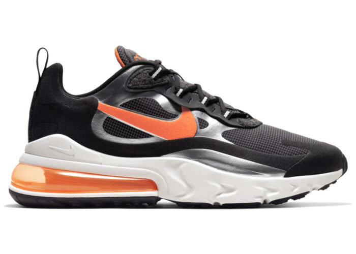 Nike Air Max 270 React Black Total Orange