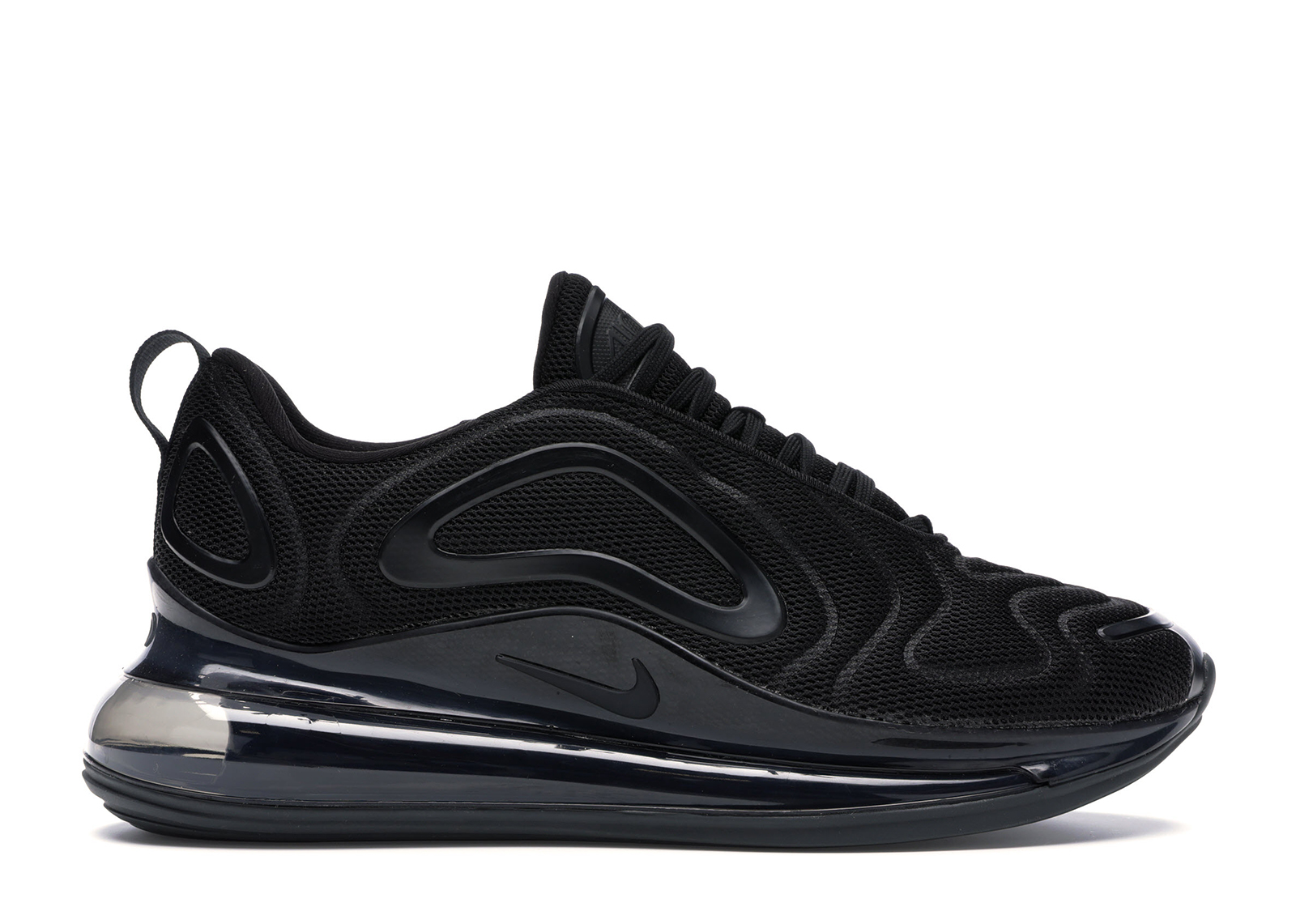 Nike Air Max 720 Triple Black GS AQ3196 006