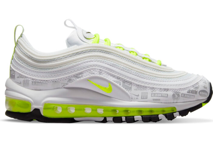 Nike Air Max 97 Just Do It White Volt (GS)