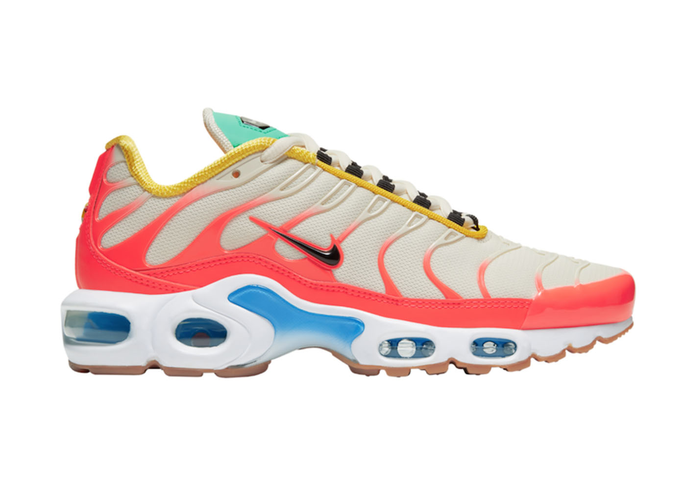 air max plus blue and pink