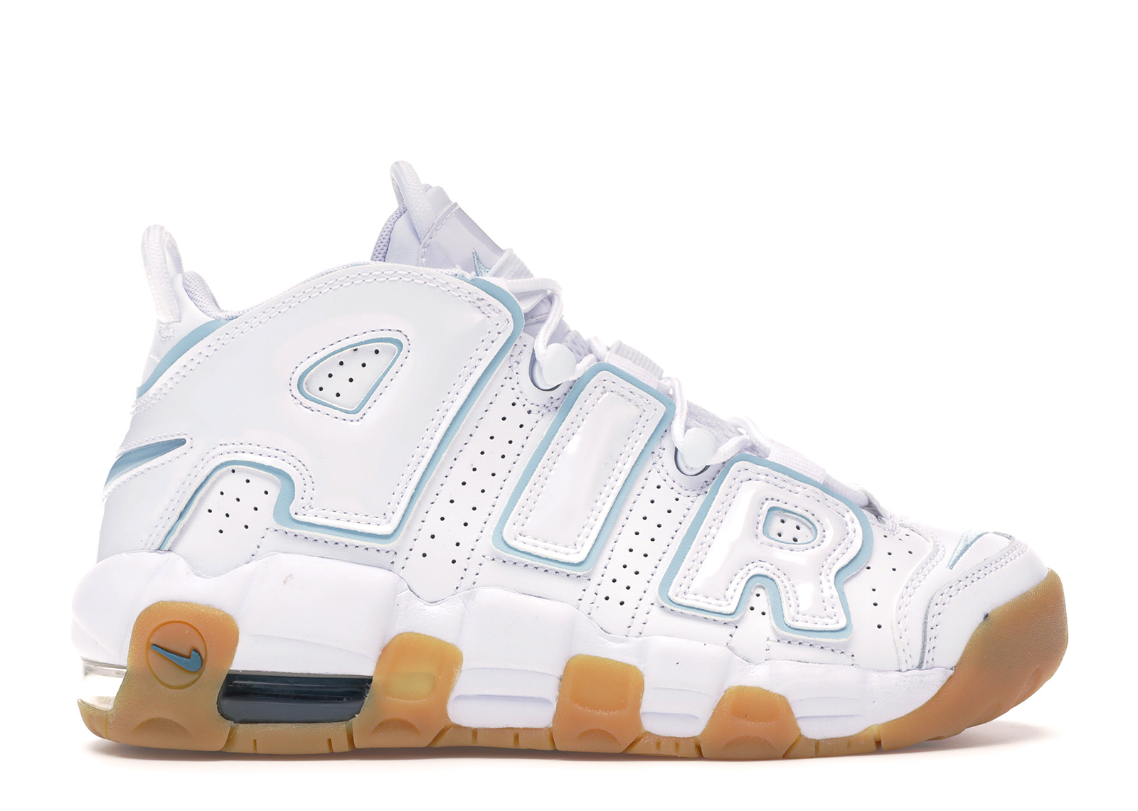 Nike Air More Uptempo White Aqua Gum (GS)