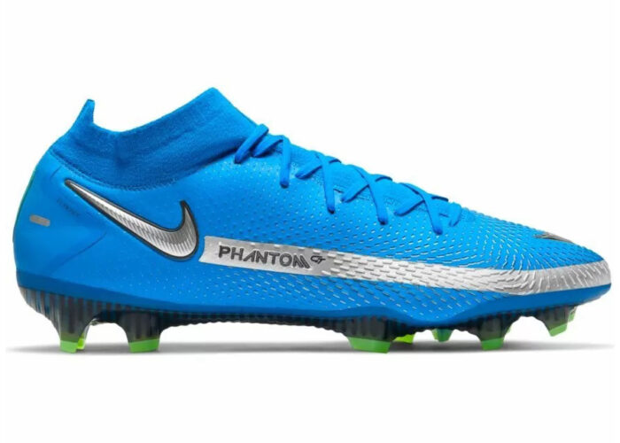 Nike Phantom GT Elite DF FG Photo Blue Metallic Silver