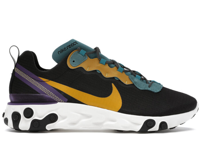 Nike React Element 55 PRM Black Mineral Cyan