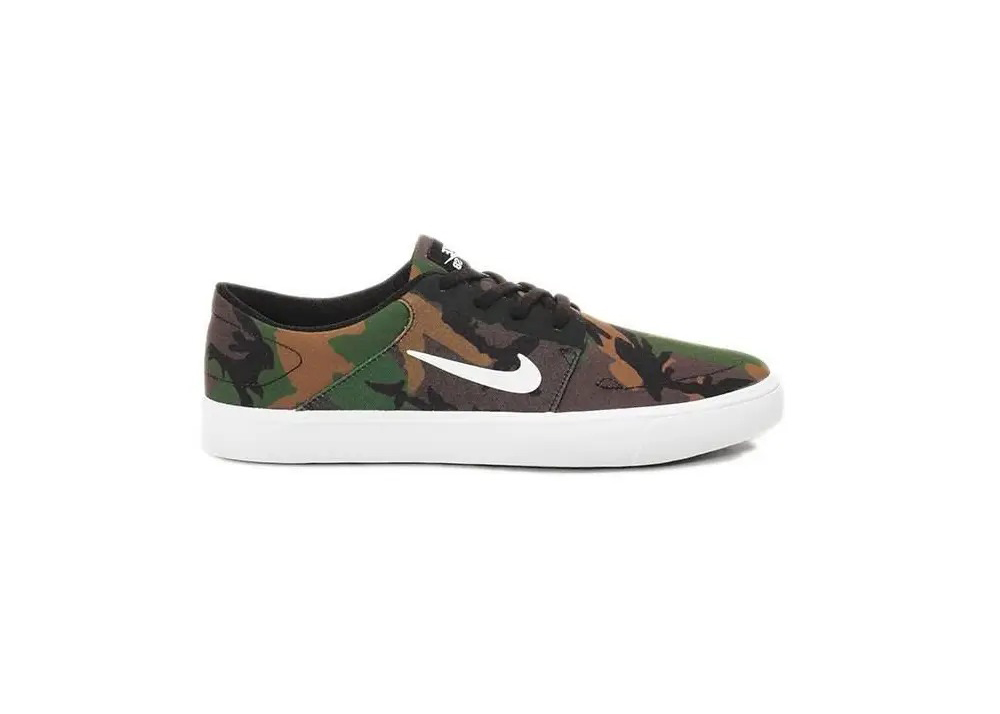 nike sb portmore cnvs camo