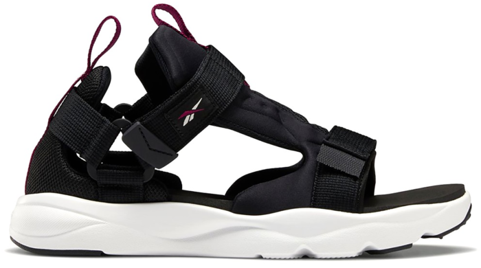 Reebok Furylite Sandal Black White Blaze Berry