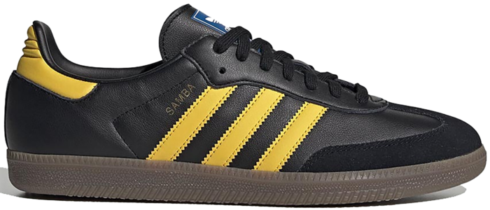 adidas Samba OG Core Black Equipment Yellow