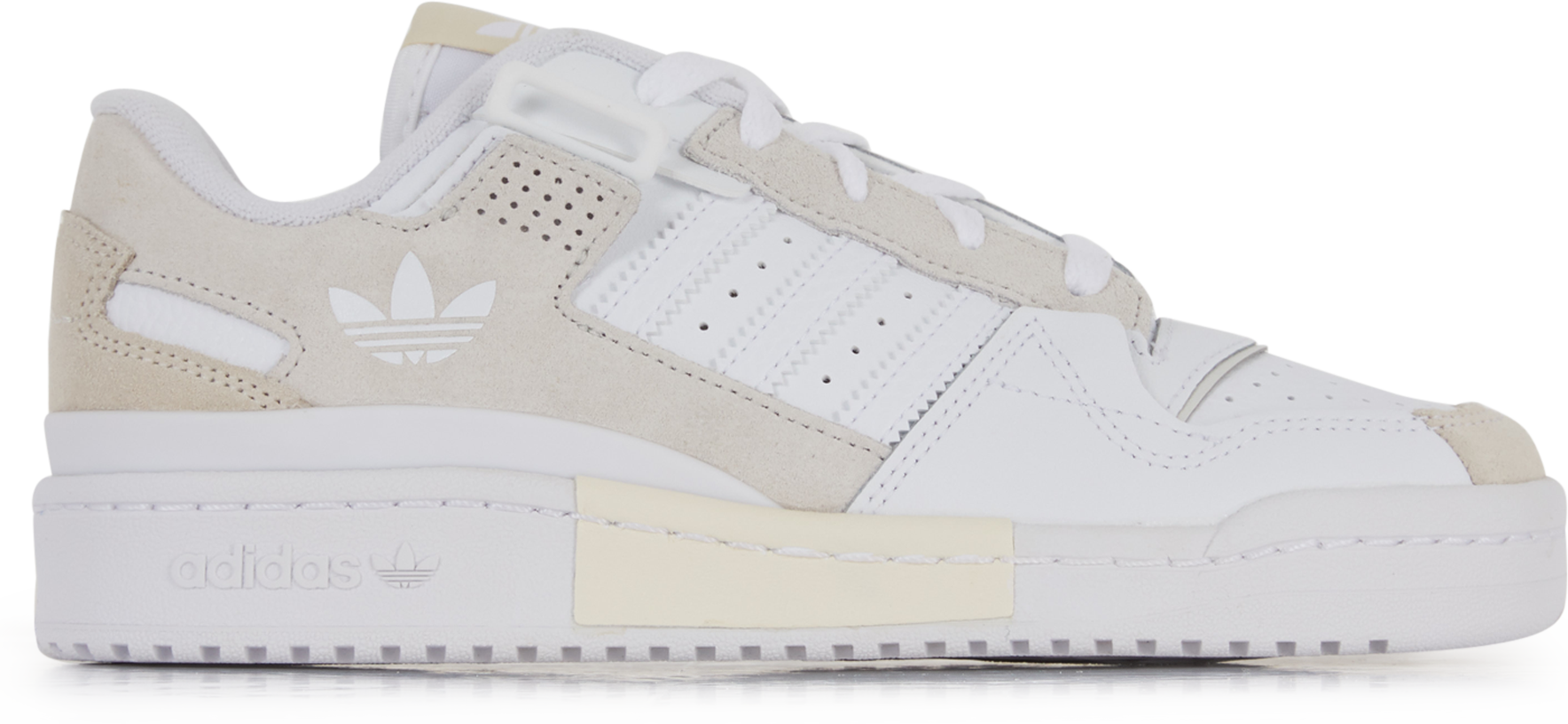 adidas forum exhibit low blanc