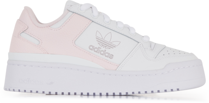 adidas forum bold blanche et rose