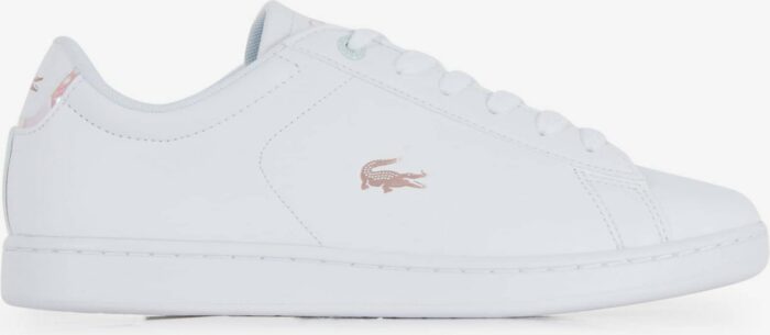 Lacoste Carnaby Evo Pastel Blanc/rose/iridescent