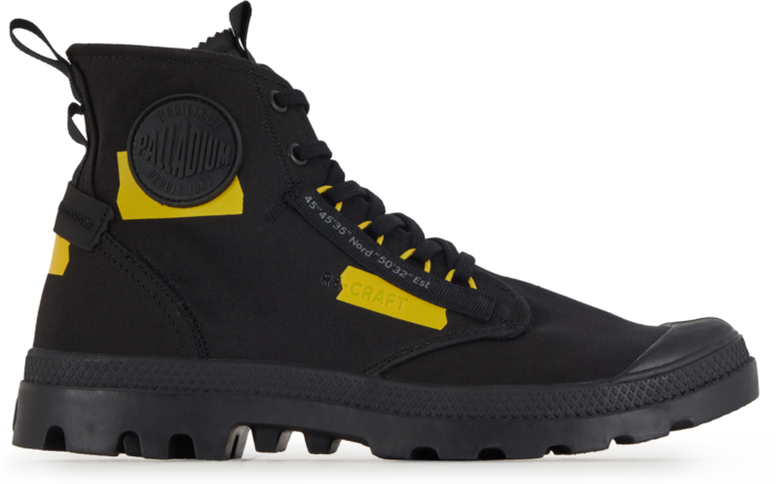Palladium Pampa Hi Re-craft Noir/jaune