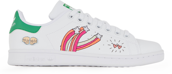 Adidas Originals Stan Smith Primegreen Icon Message Blanc/multicolore