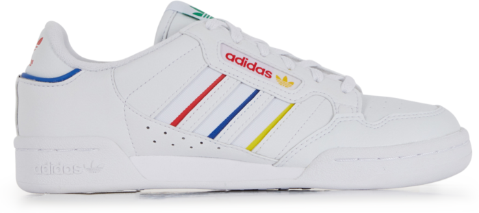 Adidas Originals Continental 80 Stripes Primary Play Blanc/multicolore