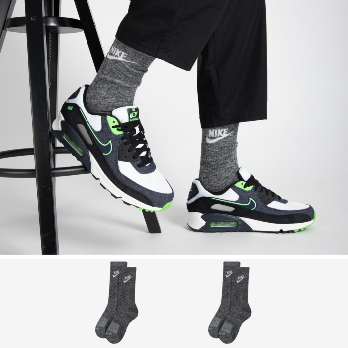 Nike Chaussettes Everyday Plus Noir