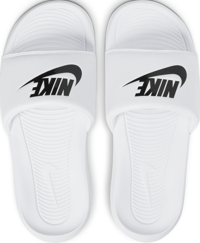 Nike Victori One Slide Blanc/noir