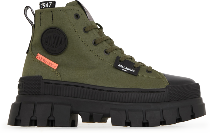 Palladium Revolt Hi Tx Kaki/noir