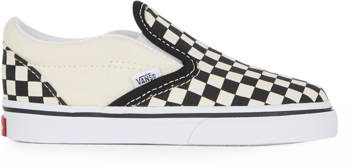 Vans Slip-on V Checkerboard Blanc/noir