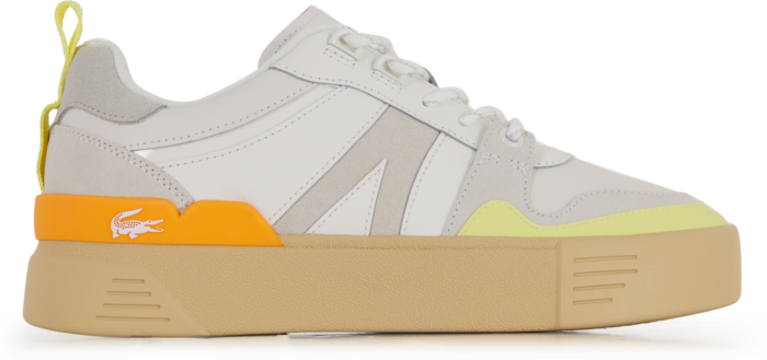 Lacoste L002 Blanc/jaune/orange