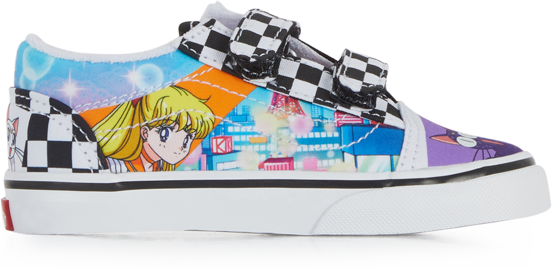 Vans Old Skool V Patchwork Sailor Moon Multico