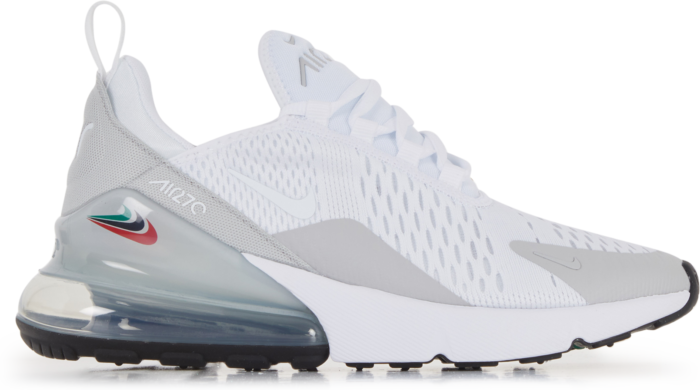 Nike Air Max 270 Multi Swoosh Blanc/gris/rouge/vert