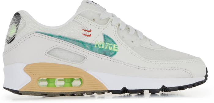Nike Air Max 90 Se Swoosh Fiber Beige/vert