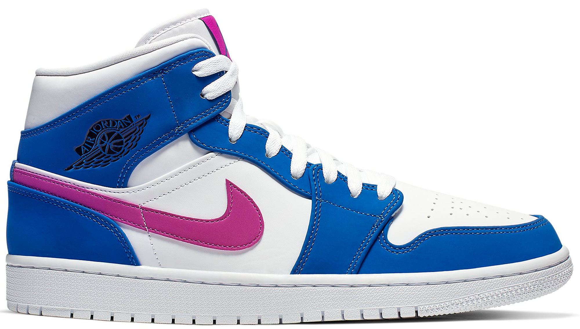 Air Jordan 1 Mid Hyper Royal Hyper Violet