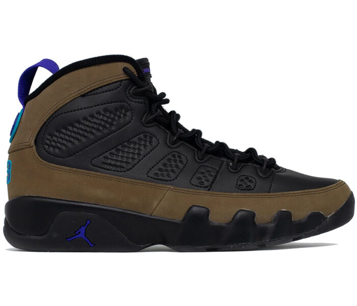 Air Jordan 9 Retro Light Olive Concord
