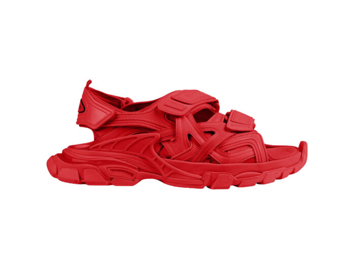 Balenciaga Track Sandal Triple Red