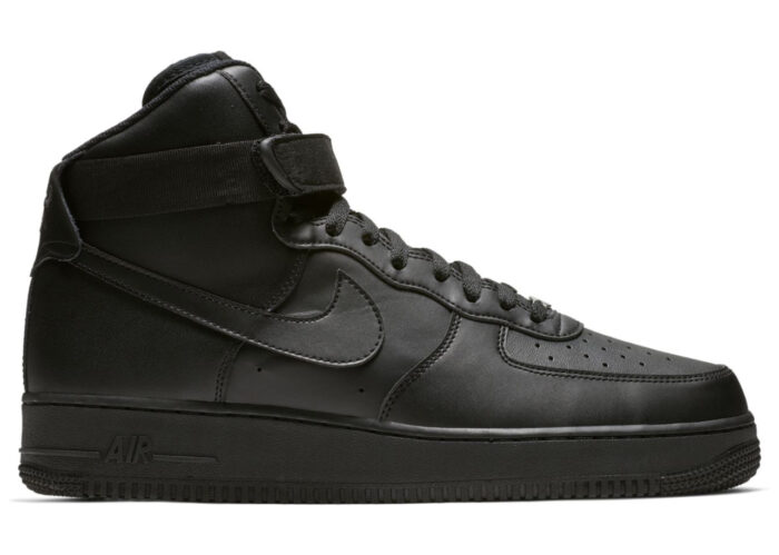 Nike air force 1 high black and white deals