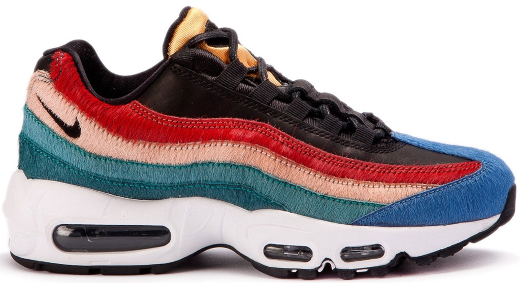 Nike Air Max 95 Multi Color Pony Hair W 807443 003