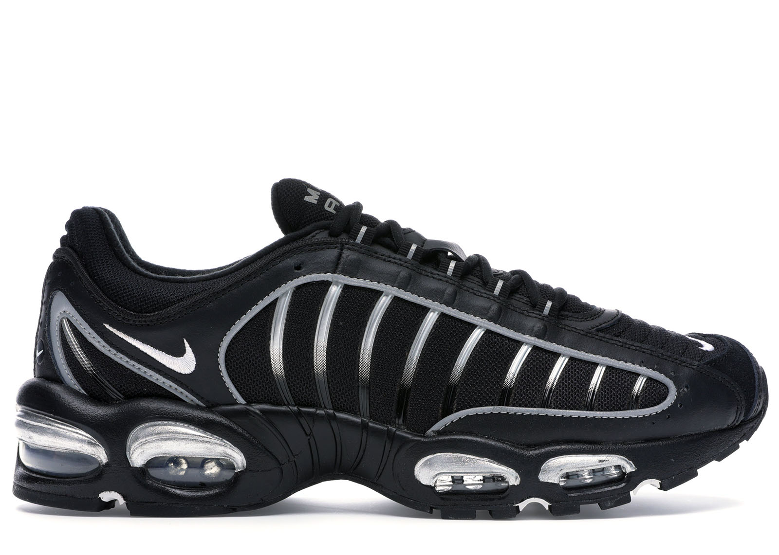 Nike Air Max Tailwind 4 Black Metallic Silver