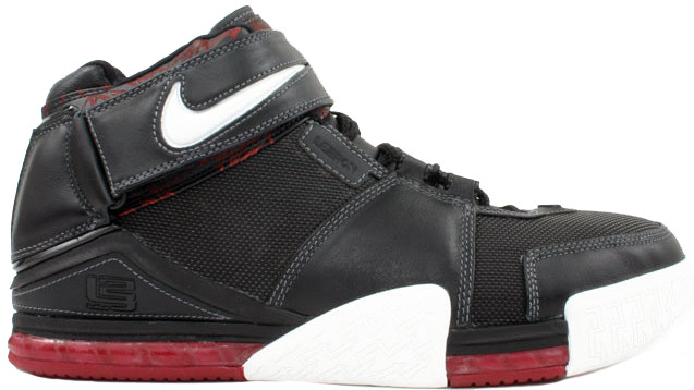 Nike LeBron Zoom 2 Black Crimson